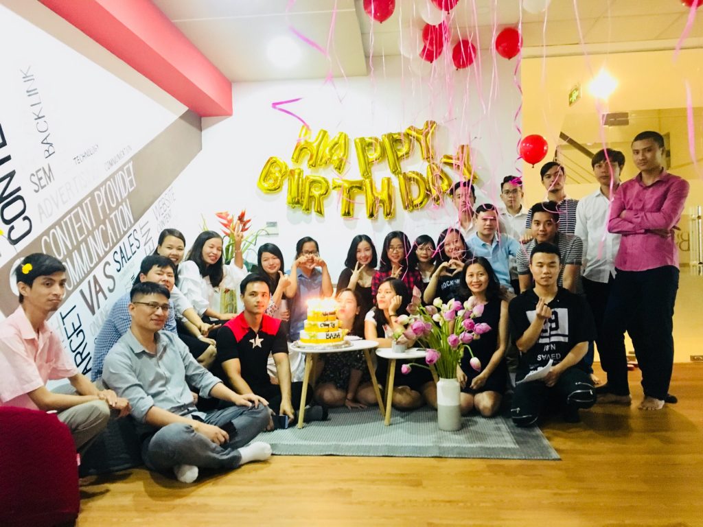 TIỆC SINH NHẬT CÔNG TY BAZA 2018